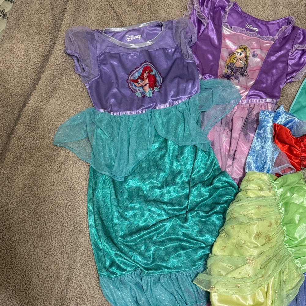 Disney Princess Kids Costume Dresses - Assorted Colors - Picture 4 of 15